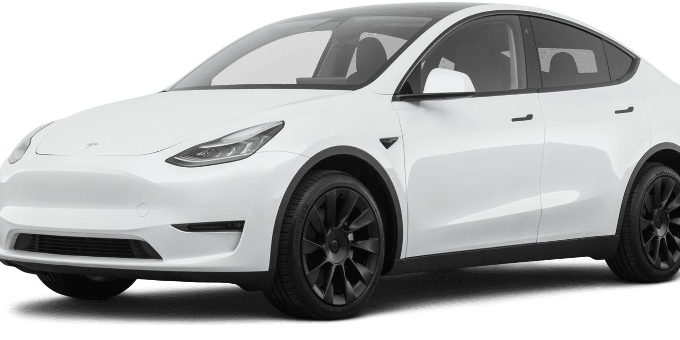 TESLA MODEL Y 2021 5YJYGAEE4MF217082 image